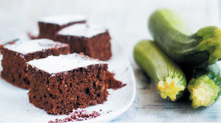 Gâteau au chocolat à la courgette